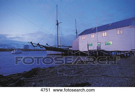 Sailboat in sea, Hakoy, Norway View Large Photo Image Stock Image - Sailboat in sea, Hakoy, Norway . Fotosearch
