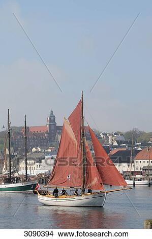 Sailing ships, Flensburg, Schleswig-Holstein, Germany View Large Photo Image Picture - Sailing ships, Flensburg, Schleswig-Holstein, Germany . Fotosearch