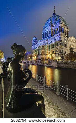 Sculptures on fountain, Berlin Cathedral, Berlin, Germany View Large Photo Image Picture - Sculptures on fountain, Berlin Cathedral, Berlin, Germany . Fotosearch
