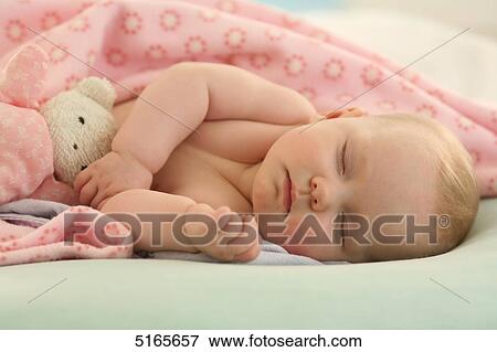 Sleeping baby View Large Photo Image Stock Photo - Sleeping baby . Fotosearch