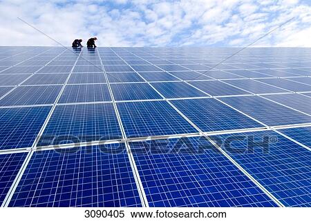 Solar collector, Schleswig-Holstein, Close-up View Large Photo Image Stock Photography - Solar collector, Schleswig-Holstein, Close-up . Fotosearch