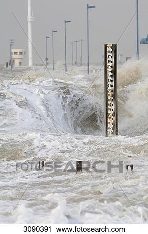 Storm tide, Dagebuell, Schleswig-Holstein, Germany View Large Photo Image Stock Image - Storm tide, Dagebuell, Schleswig-Holstein, Germany . Fotosearch