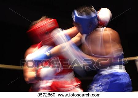 Two boxers in boxing ring View Large Photo Image Stock Image - Two boxers in boxing ring . Fotosearch