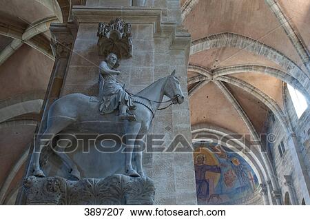 Bamberg Horseman in the Cathedral, Germany View Large Photo Image Stock Photo - Bamberg Horseman in the Cathedral, Germany . Fotosearch