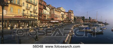 Boats in harbor, Villefranche-Sur-Mer, France View Large Photo Image Stock Photo - Boats in harbor, Villefranche-Sur-Mer, France . Fotosearch