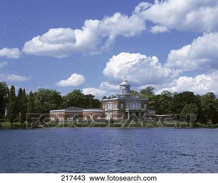 Building at waterfront, Babelsberg, Germany View Large Photo Image Stock Image - Building at waterfront, Babelsberg, Germany . Fotosearch