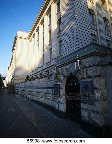 Stock Photo - Building of Russian embassy, Germany, Europe . Fotosearch