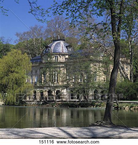 Castle reflected in water, Ludwigsburg, Germany View Large Photo Image Stock Photograph - Castle reflected in water, Ludwigsburg, Germany . Fotosearch