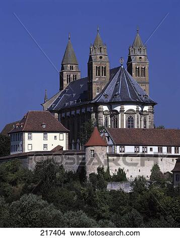 Cathedral against clear blue sky, Baden-Wurttemberg, Germany View Large Photo Image Picture - Cathedral against clear blue sky, Baden-Wurttemberg, Germany . Fotosearch