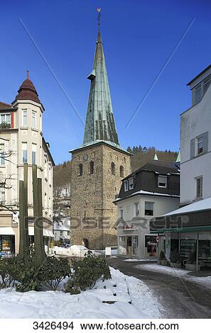 Christ Church, Plettenberg, Sauerland, North Rhine-Westphalia, Germany, Europe View Large Photo Image Picture - Christ Church, Plettenberg, Sauerland, North Rhine-Westphalia, Germany, Europe . Fotosearch
