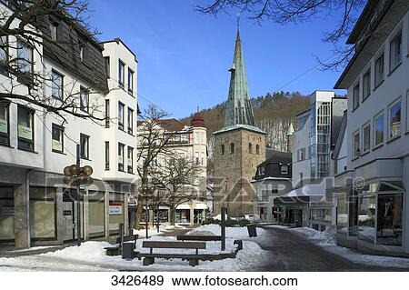 Christ Church, Plettenberg, Sauerland, North Rhine-Westphalia, Germany, Europe View Large Photo Image Stock Photo - Christ Church, Plettenberg, Sauerland, North Rhine-Westphalia, Germany, Europe . Fotosearch