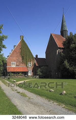 Church in Berge, Niedersachsen, Germany View Large Photo Image Stock Photograph - Church in Berge, Niedersachsen, Germany . Fotosearch