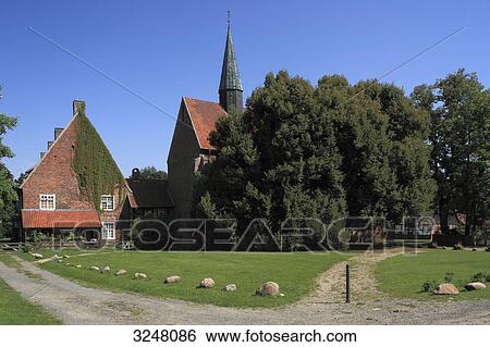 Church in Berge, Niedersachsen, Germany View Large Photo Image Stock Photograph - Church in Berge, Niedersachsen, Germany . Fotosearch