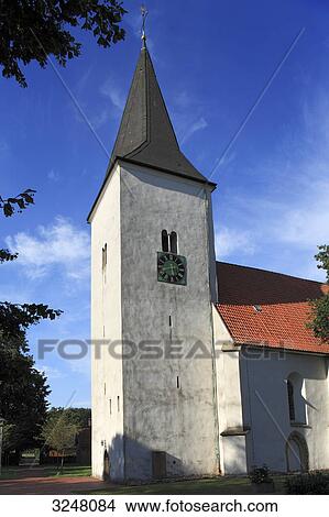 Picture - Church in Bramsche, Germany . Fotosearch