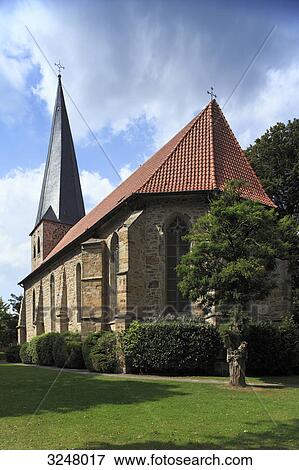 Church in Freren, Germany, low angle view View Large Photo Image Stock Photo - Church in Freren, Germany, low angle view . Fotosearch