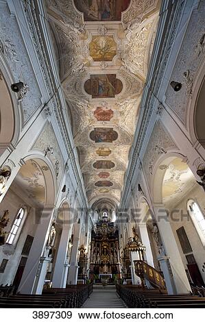 Stock Photo - Church Obere Pfarre, Bamberg, Germany . Fotosearch