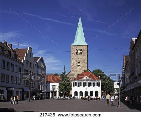 Church of St Agatha, Dorsten, Recklinghausen, North Rhine Westphalia, Germany View Large Photo Image Stock Photography - Church of St Agatha, Dorsten, Recklinghausen, North Rhine Westphalia, Germany . Fotosearch