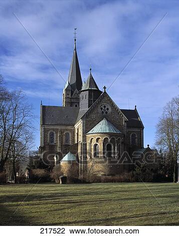 Church on hill, Artlaender Dom, Wiehen Hills, Ankum, Lower Saxony, Germany View Large Photo Image Stock Image - Church on hill, Artlaender Dom, Wiehen Hills, Ankum, Lower Saxony, Germany . Fotosearch