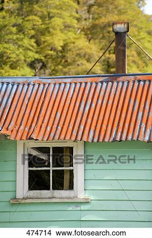 Close-up of corrugated iron View Large Photo Image Picture - Close-up of corrugated iron . Fotosearch
