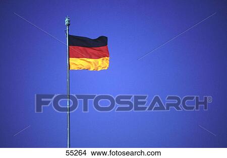 Picture - Close-up of German flag . Fotosearch