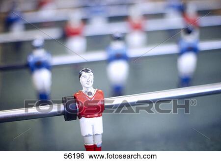 Stock Photograph - Close-up of table soccer . Fotosearch