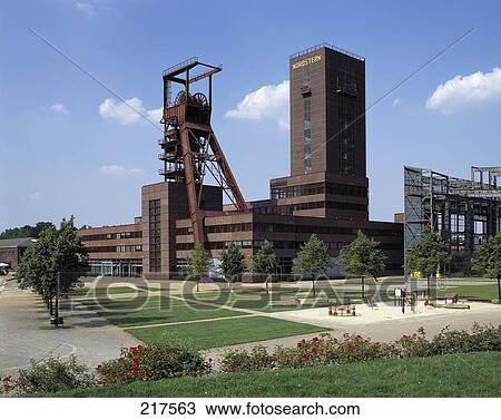 Stock Image - Coalmine Nordstern, Gelsenkirchen, Germany . Fotosearch