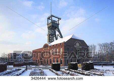 Picture - Coalmine Osterfeld, Oberhausen, Ruhr, North Rhine-Westphalia, Germany, Europe . Fotosearch