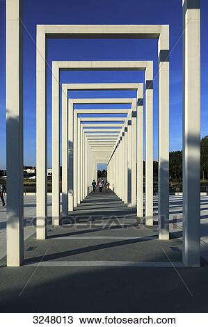 Stock Image - Colonnade, Schwerin, Germany . Fotosearch