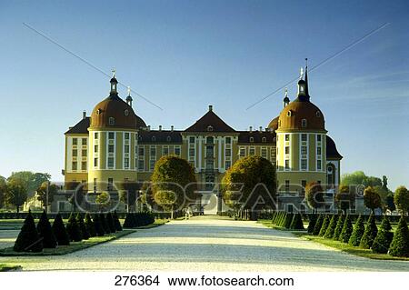 Facade of castle, Moritzburg Castle, Dresden, Saxony, Germany View Large Photo Image Picture - Facade of castle, Moritzburg Castle, Dresden, Saxony, Germany . Fotosearch