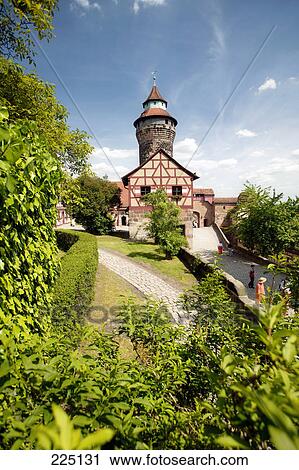 Facade of castle, Nuremberg Castle, Nuremberg, Bavaria, Franconia, Germany View Large Photo Image Stock Image - Facade of castle, Nuremberg Castle, Nuremberg, Bavaria, Franconia, Germany . Fotosearch