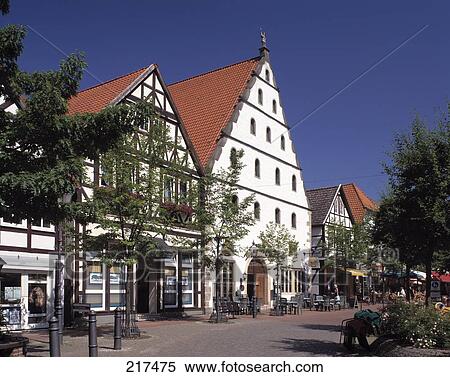 Facade of city hall, Bad Munder Am Deister, Hamelin-Pyrmont, Lower Saxony, Germany View Large Photo Image Stock Photography - Facade of city hall, Bad Munder Am Deister, Hamelin-Pyrmont, Lower Saxony, Germany . Fotosearch