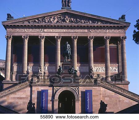 Facade of museum, Berlin, Germany, Europe View Large Photo Image Stock Image - Facade of museum, Berlin, Germany, Europe . Fotosearch