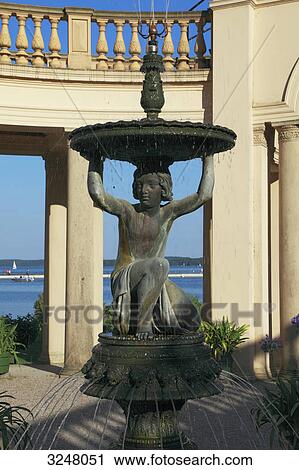 Fountain figure, orangery of the Schwerin castle, Germany View Large Photo Image Stock Image - Fountain figure, orangery of the Schwerin castle, Germany . Fotosearch