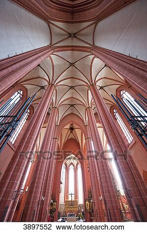 Frankfurt Cathedral, Germany, worm's eye view View Large Photo Image Stock Image - Frankfurt Cathedral, Germany, worm's eye view . Fotosearch