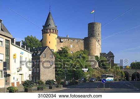 Genoveva Castle, Mayen, Rhineland-Palatinate, Germany View Large Photo Image Picture - Genoveva Castle, Mayen, Rhineland-Palatinate, Germany . Fotosearch