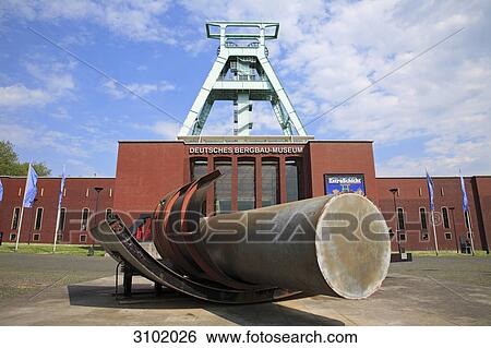 Stock Photograph - German Mining Museum, Bochum, North Rhine-Westphalia, Germany . Fotosearch