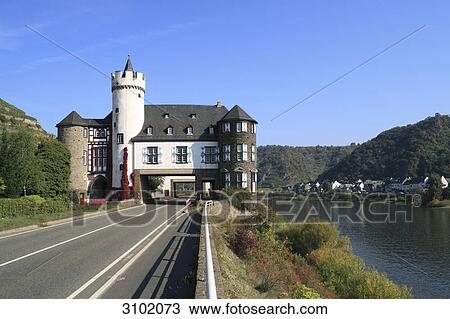 Stock Image - Gondorf Castle, Kobern, Rhineland-Palatinate, Germany . Fotosearch