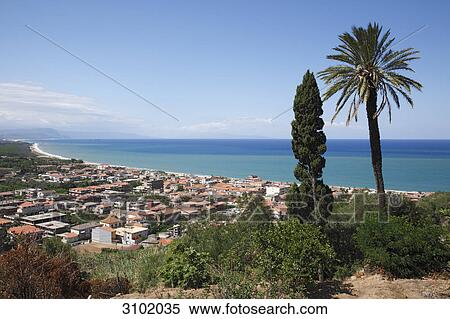 Gulf of Gioia Tauro, Nicotera, Calabry, Italy View Large Photo Image Stock Photography - Gulf of Gioia Tauro, Nicotera, Calabry, Italy . Fotosearch