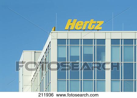 Hertz car rental office building, Eschborn, Frankfurt, Hesse, Germany View Large Photo Image Stock Photograph - Hertz car rental office building, Eschborn, Frankfurt, Hesse, Germany . Fotosearch