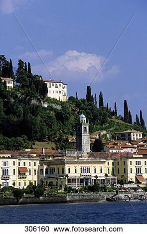 Hotel at waterfront, Grand Hotel Villa Serbelloni, Lake Como, Bellagio, Italy View Large Photo Image Stock Image - Hotel at waterfront, Grand Hotel Villa Serbelloni, Lake Como, Bellagio, Italy . Fotosearch