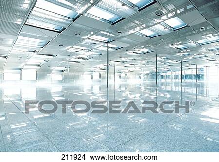Picture - Interiors of railroad station, Frankfurt, Hesse, Germany . Fotosearch