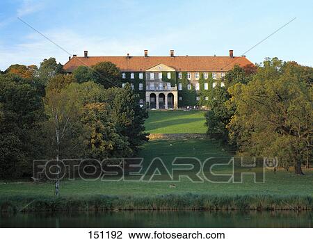 Lawn in front of castle, Cappenberg Castle, Westphalia, Germany View Large Photo Image Stock Image - Lawn in front of castle, Cappenberg Castle, Westphalia, Germany . Fotosearch