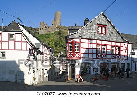 Loewenburg, Monreal, Rhineland-Palatinate, Germany View Large Photo Image Stock Photo - Loewenburg, Monreal, Rhineland-Palatinate, Germany . Fotosearch
