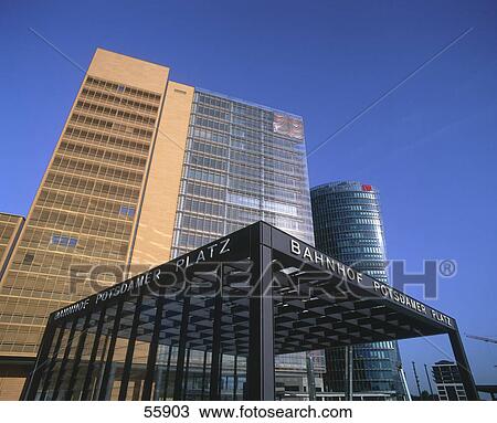 Stock Image - Low angle view of building, Berlin, Germany, Europe . Fotosearch