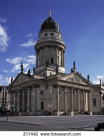 Low angle view of cathedral against blue sky, Berlin, Germany View Large Photo Image Stock Image - Low angle view of cathedral against blue sky, Berlin, Germany . Fotosearch