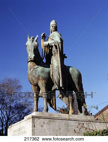 Low angle view of statue, Archbishop Engelbert, North Rhine-Westphalia, Germany View Large Photo Image Stock Image - Low angle view of statue, Archbishop Engelbert, North Rhine-Westphalia, Germany . Fotosearch