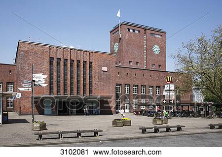 Main station and Willy Brand Square, Oberhausen, North Rhine-Westphalia, Germany View Large Photo Image Stock Image - Main station and Willy Brand Square, Oberhausen, North Rhine-Westphalia, Germany . Fotosearch