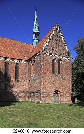 Minster of the Sonnenkamp Abbey, Neukloster, Germany View Large Photo Image Stock Photo - Minster of the Sonnenkamp Abbey, Neukloster, Germany . Fotosearch