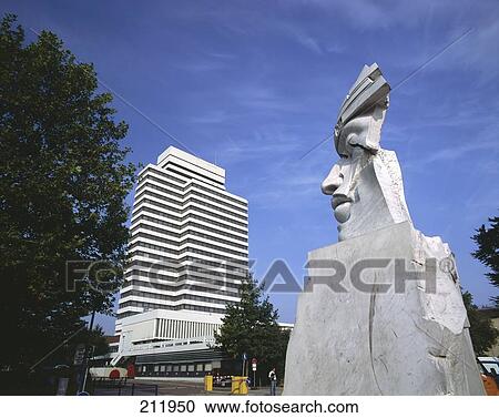 Monument sculpture in front of city hall, Kaiserslautern Town Hall, Kaiserslautern, Rhineland-Palatinate, Germany View Large Photo Image Stock Image - Monument sculpture in front of city hall, Kaiserslautern Town Hall, Kaiserslautern, Rhineland-Palatinate, Germany . Fotosearch