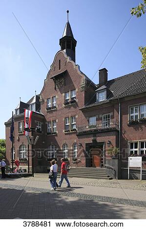 Old town hall, Dormagen, North Rhine-Westphalia, Germany, Europe View Large Photo Image Stock Image - Old town hall, Dormagen, North Rhine-Westphalia, Germany, Europe . Fotosearch
